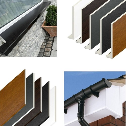 Upvc fascia soffit board - soffit,