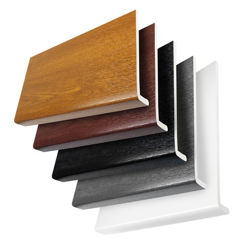 Upvc fascia board cover - board, 9mm