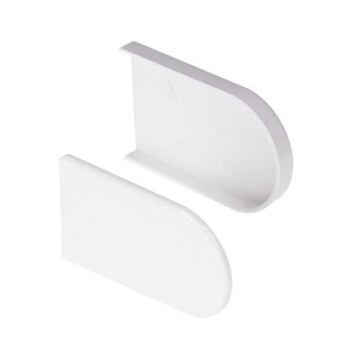 Upvc bullnose end - upvc, cap